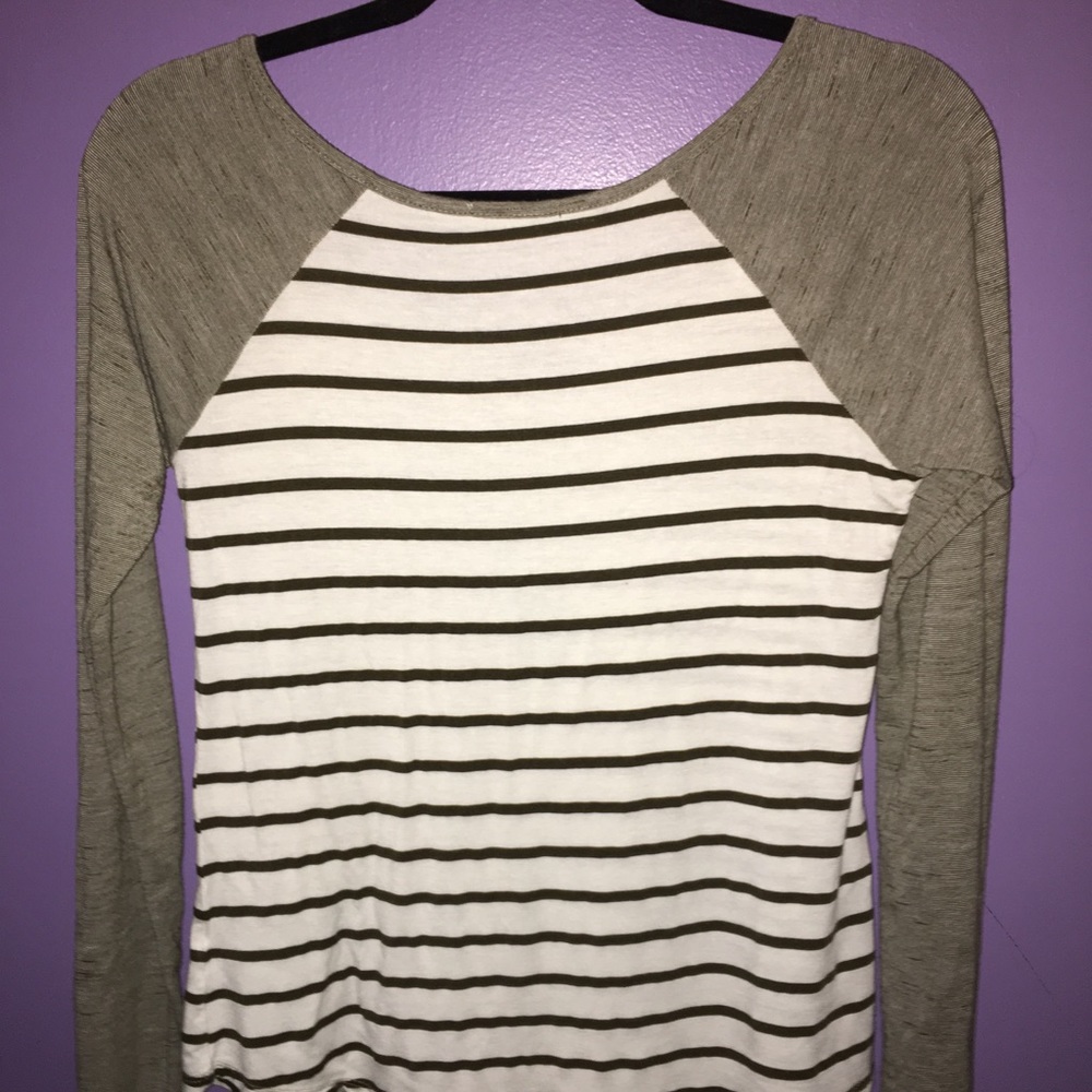 Maurice’s long sleeve striped shirt